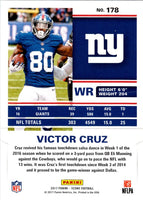 2017 Score Gold Victor Cruz #178