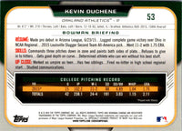 2015 Bowman Draft Picks & Prospects Chrome Kevin Duchene #53