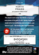 2011 Topps Town Series 2 Martin Prado