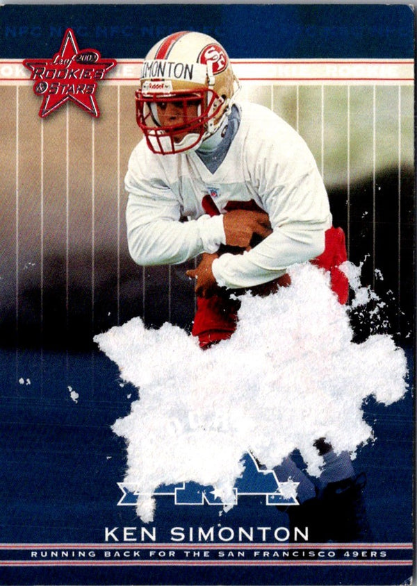 2002 Leaf Rookies & Stars Ken Simonton #210 Rookie