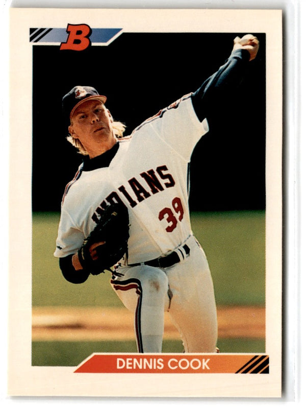 1992 Bowman Dennis Cook #497