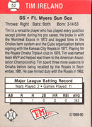 1989 T&M Senior League Tim Ireland