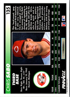 1992 Pinnacle Chris Sabo #135