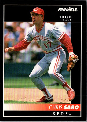 1992 Pinnacle Chris Sabo #135