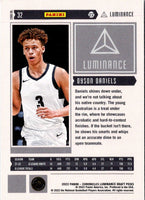 2022 Panini Chronicles Draft Picks Luminance Dyson Daniels #32