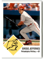 1998 Philadelphia Phillies Photocards Gregg Jefferies #NNO