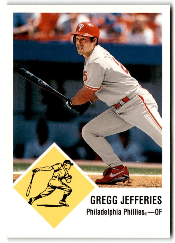 1998 Philadelphia Phillies Photocards Gregg Jefferies #NNO