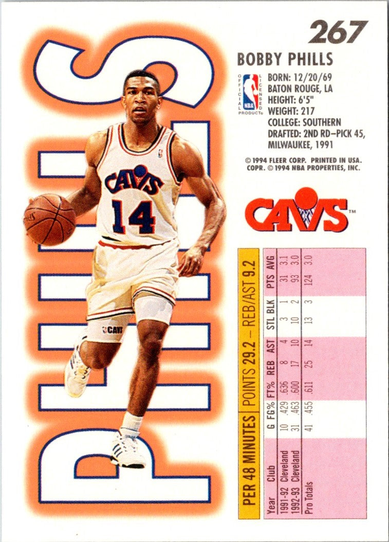 1993 Fleer Bobby Phills