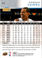 2008 Upper Deck Marcus Camby #46