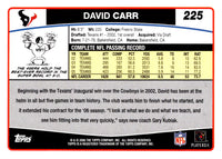 2006 Topps David Carr #225