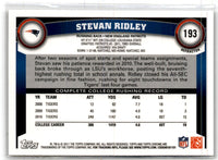 2011 Topps Stevan Ridley #193