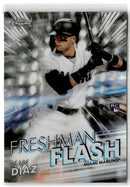 2020 Topps Chrome Freshman Flash Isan Diaz
