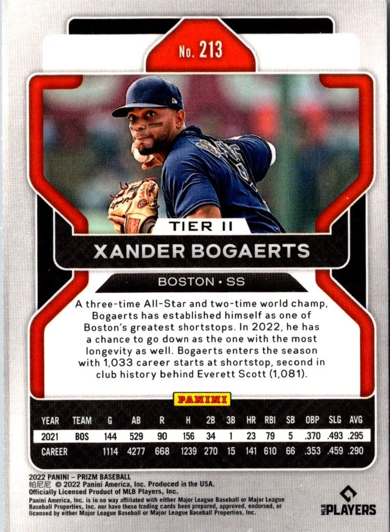 2022 Panini Prizm Xander Bogaerts