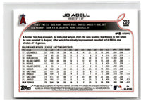 2022 Topps Chrome Jo Adell #203