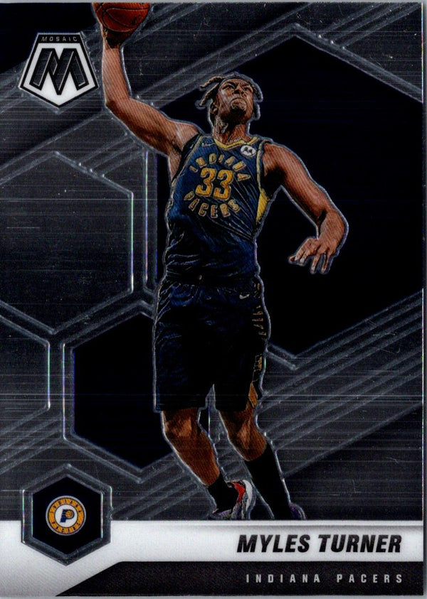 2020 Panini Mosaic Myles Turner #25