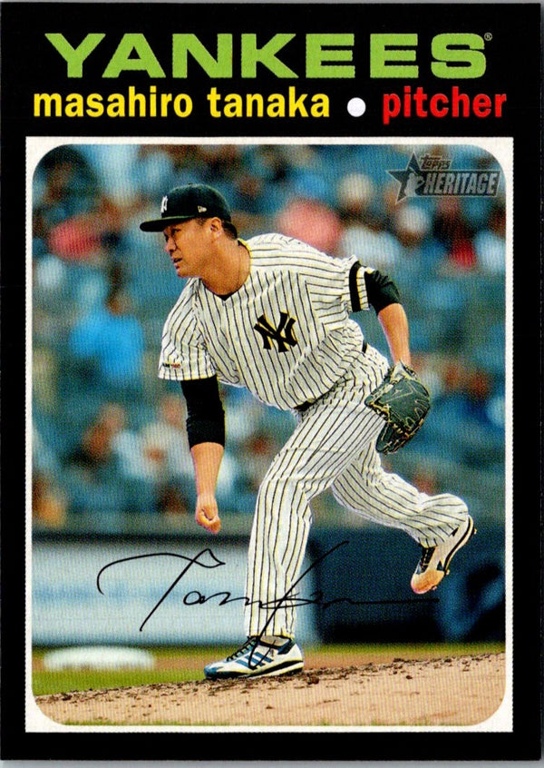 2020 Topps Heritage Masahiro Tanaka #303