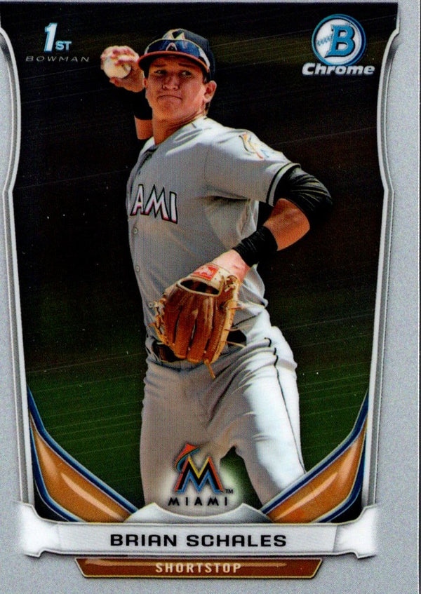 2014 Bowman Draft Picks & Prospects Chrome Brian Schales #CDP103