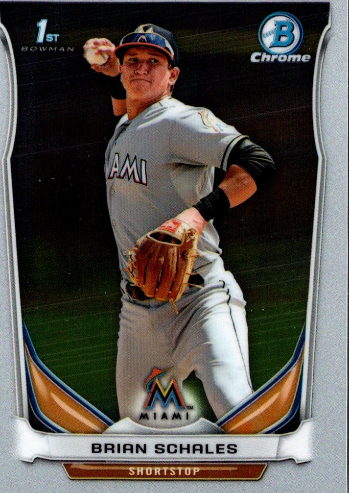 2014 Bowman Draft Picks & Prospects Chrome Brian Schales