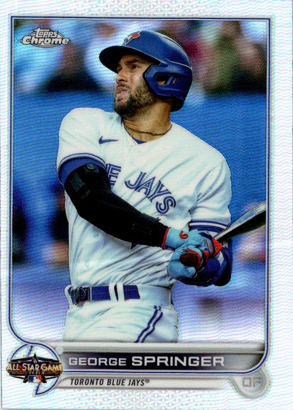 2022 Topps Chrome Update 2022 All-Star Game George Springer #ASGC-23