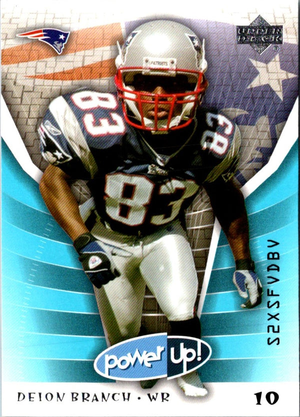 2004 Upper Deck Power Up Deion Branch #57