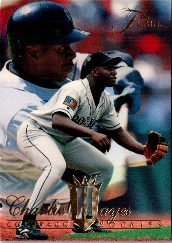 1994 Flair Charlie Hayes #374