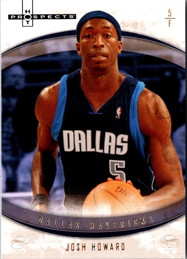 2007 Fleer Hot Prospects Blue Josh Howard #32