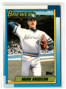 1990 Topps Tiffany Mark Knudson