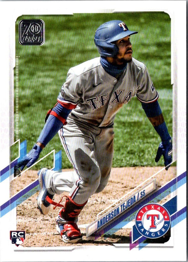 2021 Topps Anderson Tejeda #144 Rookie