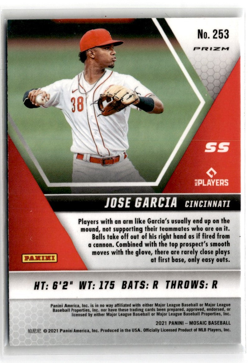 2021 Panini Mosaic Jose Garcia