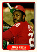 1982 Fleer Dick Davis #245