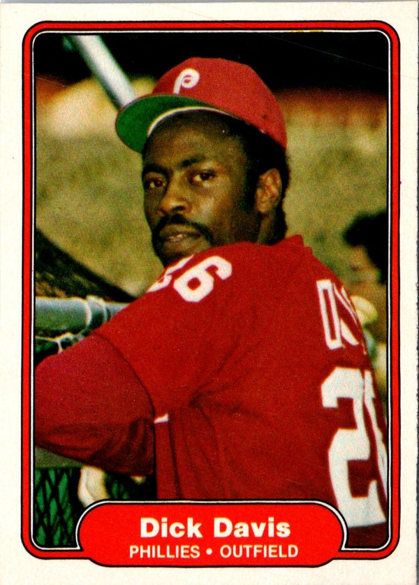 1982 Fleer Dick Davis #245