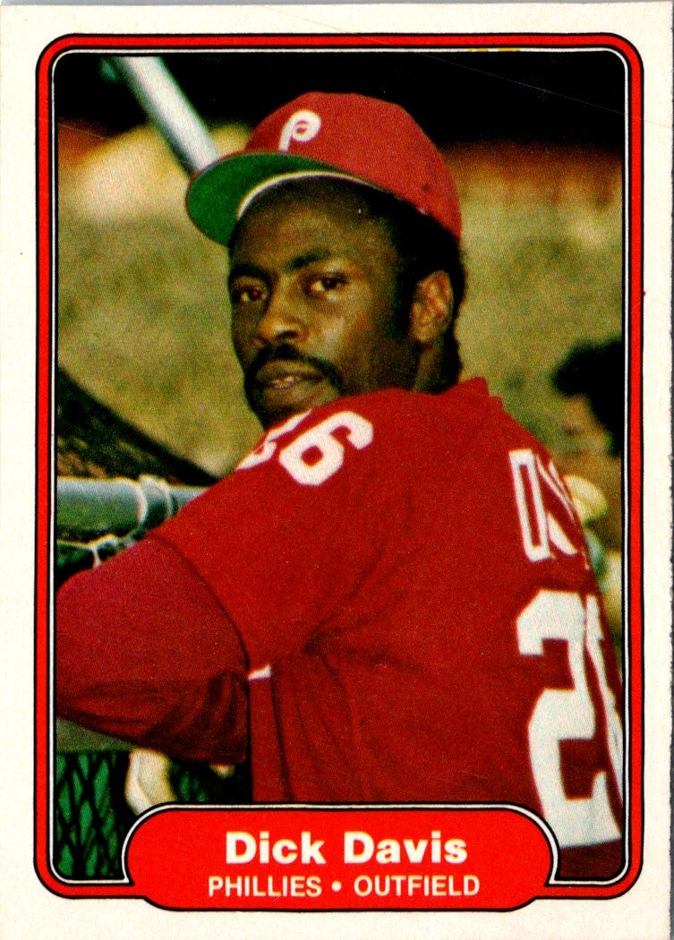 1982 Fleer Dick Davis