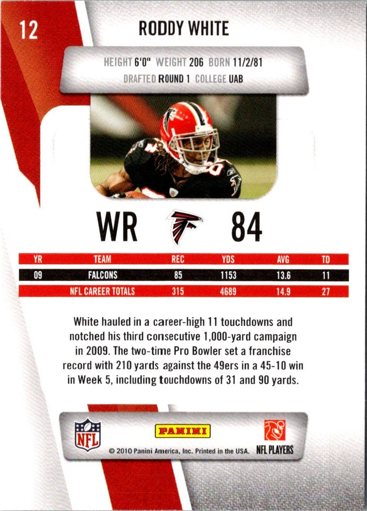 2010 Panini Prestige Roddy White