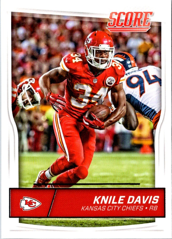 2016 Score Knile Davis #161