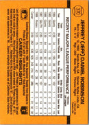 1989 Donruss Jeff Robinson