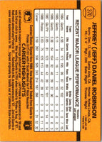 1989 Donruss Jeff Robinson #370