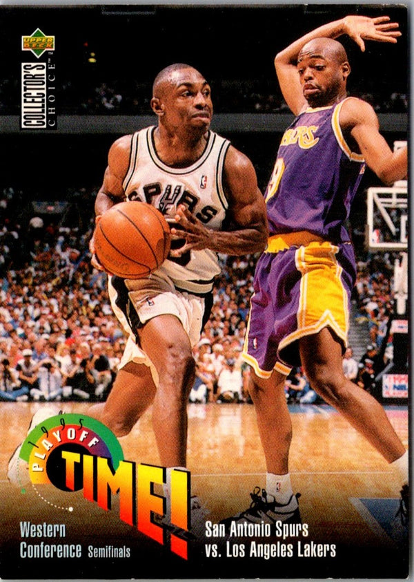 1995 Collector's Choice Japanese Avery Johnson/Nick Van Exel #360