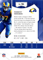 2021 Panini Playoff Robert Woods #184