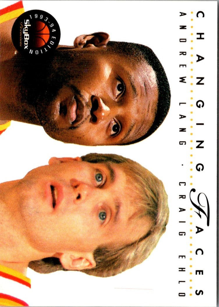 1993 SkyBox Andrew Lang/Craig Ehlo