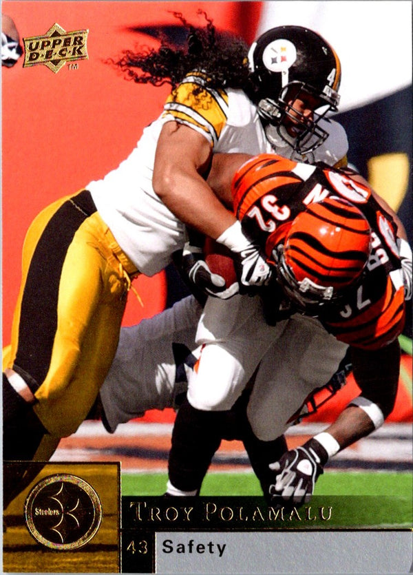 2009 Upper Deck Troy Polamalu #154