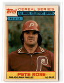1984 Topps Cereal Series Pete Rose