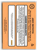 2021 Donruss Holo Orange Andy Pettitte