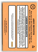2021 Donruss Holo Orange Andy Pettitte #248