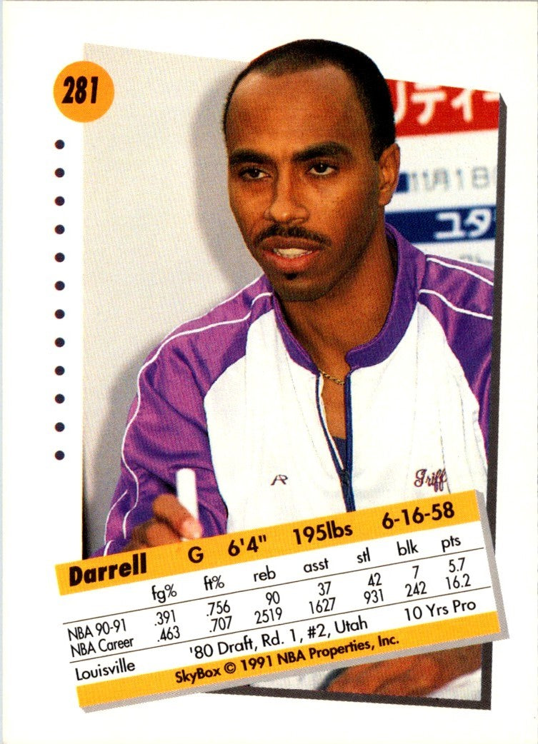 1991 SkyBox Darrell Griffith