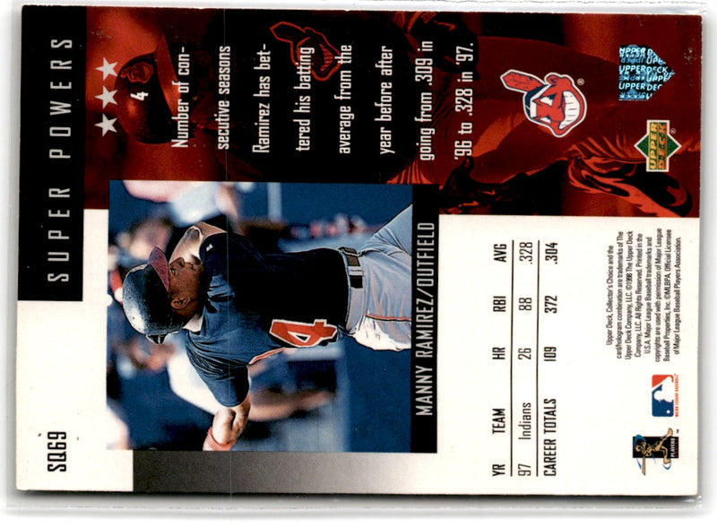 1998 Collector's Choice Manny Ramirez