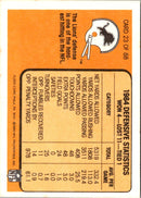 1985 Fleer Team Action Double Trouble on the Tackle (Defense)