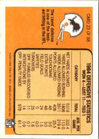 1985 Fleer Team Action Double Trouble on the Tackle (Defense) #23