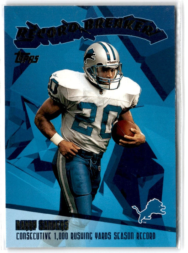 2003 Topps Record Breakers Barry Sanders #RB1