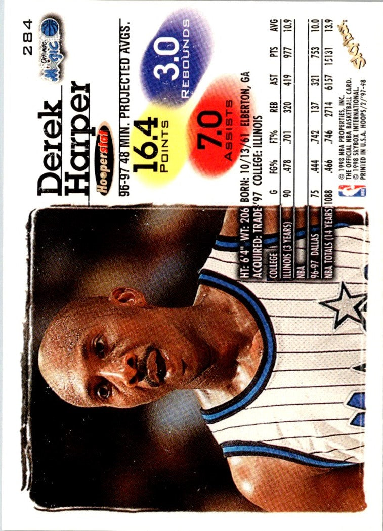 1997 Hoops Derek Harper
