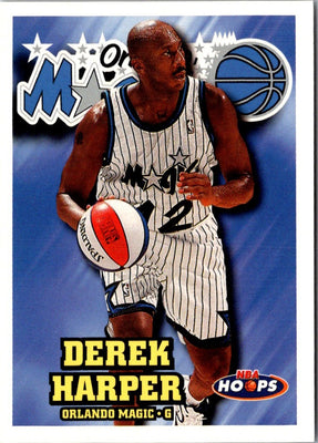 1997 Hoops Derek Harper #284